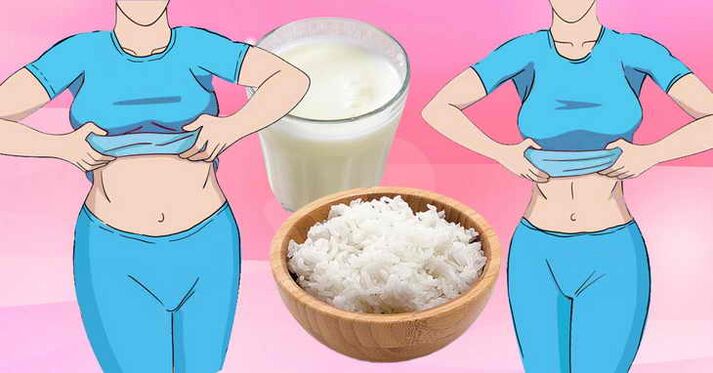 Pierde peso con una dieta de arroz con kéfir